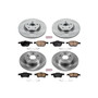 PowerStop KOE6477 - Power Stop 13-17 Ford C-Max Front & Rear Autospecialty Brake Kit
