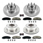 PowerStop KOE6820 - Power Stop 13-22 Ford F-350 Super Duty Front & Rear Autospecialty Brake Kit