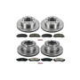 PowerStop KOE6546 - Power Stop 2012 Ford F-350 Super Duty Front & Rear Autospecialty Brake Kit
