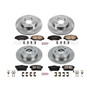 PowerStop KOE6942 - Power Stop 2013 Acura ILX Front & Rear Autospecialty Brake Kit