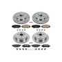 PowerStop KOE6988 - Power Stop 14-15 Lexus IS250 Front & Rear Autospecialty Brake Kit