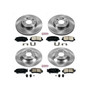 PowerStop KOE6965 - Power Stop 13-15 Mazda CX-5 Front & Rear Autospecialty Brake Kit