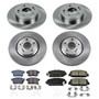 PowerStop KOE7348 - Power Stop 16-17 Honda Accord Front & Rear Autospecialty Brake Kit