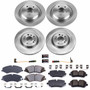 PowerStop KOE7441 - Power Stop 2016 Mercedes-Benz GLE300d Front & Rear Autospecialty Brake Kit