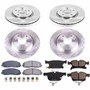 PowerStop KOE7841 - Power Stop 17-19 Chrysler Pacifica Front & Rear Autospecialty Brake Kit