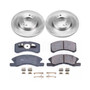 PowerStop KOE7894 - Power Stop 17-18 Mitsubishi Mirage Front Autospecialty Brake Kit