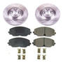 PowerStop KOE8117 - Power Stop 2018 Volkswagen Atlas Front Autospecialty Brake Kit