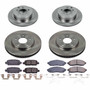 PowerStop KOE8272 - Power Stop 11-14 Nissan Leaf Front & Rear Autospecialty Brake Kit