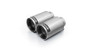 Remus 0026 98CR - Stainless Steel 98mm Polished w/Carbon Insert Tail Pipe Set (Pair)