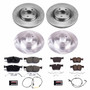 PowerStop KOE8108 - Power Stop 2018 Jaguar E-Pace Front & Rear Autospecialty Brake Kit