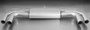 Remus 045112 1500 - 2012 Audi A3 3 Door Axle Back Exhaust (Tail Pipes Req)