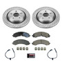 PowerStop KOE8713 - Power Stop 2020 GMC Sierra 2500 HD Rear Autospecialty Brake Kit