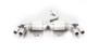Remus 047015 1500 - 2015 Audi RS3 Sportback 2.5L Turbo Axle Back Exhaust (Front Section Pipe & Tail Pipes Req)