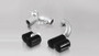 Remus 086514 1604GB - 2012 BMW 3 Series F30 Black Chrome 76mm Straight Cut Tail Pipe Set