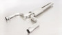 Remus 428014 0300 - 2013 Maserati Ghibli 3.0L (Excl 2017) Front Silencer