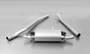 Remus 504013 1500 - 13-18 Mercedes A 45 AMG Cat Back Exhaust (Connection Tubes Req)