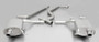 Remus 806715 0500LR - 2000 Skoda Octavia III RS/Vrs Sedan & Station Wagon 2.0L TSI 162 Cat Back Exhaust