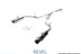 Revel T90034KR - Medallion Touring-S Catback Exhaust - Dual Muffler/ Blue Tip 90-99 Mitsubishi 3000GT VR4