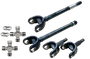 Revolution Gear And Axle DC-D44-JLJT-2PC - Jeep Wrangler JL and JT Chromoly Discovery Series Front Axle Kit Revolution Gear