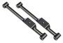 Ridetech 11284499 - Rear Lower Strongarms For 1965-1970 Impala For Use W/ Coolride Air Springs Pair Of Tubular Lower Trailing Arms W/ Polyurethane Bushings Sleeves And Hardware Powder Coated Satin Black