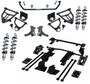Ridetech 11360301 - TQ Coil-Over System For 1973-1987 C10 Front And Rear TQ Coil-Overs Front Upper And Lower Strongarms Bolt-On 4-Link Drop Spindles And Front Sway Bar