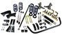 Ridetech 11345010 - Streetgrip Suspension System For 1963-1970 C10 W/ Small Block Front Coil Springs Rear Dual Rate Coil Springs Delrin Control Arm Bushings W/ Cross Shafts Drop Spindles Front Sway Bar C-Notches Panhard Bar And HQ Shocks