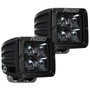 Rigid 202213BLK - Spot Surface Mount Midnight Pair D-Series Pro