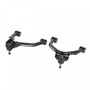 Ridetech 11703699 - Front Upper Strongarms For 2007-2016 Silverado / Sierra 1500 2Wd/4Wd W/ OE Cast Steel Arms Pair Of Tubular Control Arms W/ Ball Joints And Delrin Bushings Powder Coated Satin Black