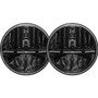 Rigid 55008 - 7 Inch Round Headlight Heated Non Jk Pair