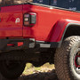 Rock Slide Engineering BR-100-JT4 - Gladiatror Rear Rock Sliders for 20-Pres Jeep Gladiator JT Steel Powdercoat