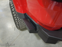 Rock Slide Engineering BR-100-JT4 - Gladiatror Rear Rock Sliders for 20-Pres Jeep Gladiator JT Steel Powdercoat
