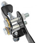 RockJock RJ-441110-101 - Currectlync JL/JT High Steer Front Trac Bar Relocation and Steering Stabilizer Shock Mount Axle Bracket