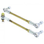 RockJock RJ-253101-101 - Adjustable Sway Bar End Link Kit for JL/JT Front (10 1/2 Inch Long Rods w/ heim joints and Jam Nuts pair)  4X4