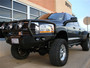 Road Armor 44062B - 06-09 Dodge 2500 Stealth Front Winch Bumper w/Titan II Guard - Tex Blk