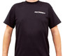 RockJock RJ-711005-M - T-Shirt; w/Antirock Logos Front And Back; Black; Medium;