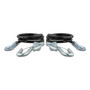 RockJock RJ-80151 - Curt Towing Safety Cable Kit (44 1/2 Inch Long w/ 2 Snap Hooks 5000 lbs. 2-Pack)  4X4