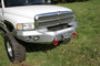 Road Armor 47010B - 97-01 Dodge 1500 Stealth Front Winch Bumper - Tex Blk