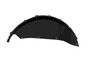 Road Armor 518LFRSB - 18-20 Jeep Wrangler JL Stealth Rear Fender Liner Body Armor - Black Steel