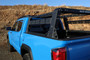 Road Armor 520BRS52B-OVLD - 05-20 Toyota Tacoma 5ft Bed TRECK Adj Bed Rack w/Brackets Strap/Rails - Tex Blk