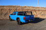 Road Armor 520BRS52B-OVLD - 05-20 Toyota Tacoma 5ft Bed TRECK Adj Bed Rack w/Brackets Strap/Rails - Tex Blk