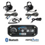 Rugged Radios 696-2P-BTU - Intercom System 2 Person w/Headsets Bluetooth