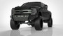 Road Armor 6172DF-A0-P2-MR-BH - 17-20 Ford F-250 Identity Frt Bumper Smooth Center/STD Ends/Light Pod Cube/Accent/Ring