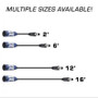 Rugged Radios CS-OFF-16 - OFFROAD Straight Cable to Intercom (Select Length) 16 Feet