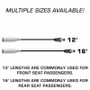 Rugged Radios CS-STX-12 - STX STEREO Straight Cable to Intercom (Select Length) 12 Feet