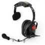 Rugged Radios H15-BLK - H15 Single Side Headset for 2-Way Radios - Black