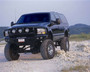 Road Armor 66002B - 99-04 Ford F-250 Stealth Front Winch Bumper w/Titan II Wide Flare - Tex Blk