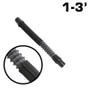 Rugged Radios MAC-X-HOSE-12 - 1 to 3 Ft MAC-X Expandable Ultra Flex Helmet Air Pumper System Hose by