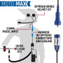 Rugged Radios MH-KIT-V3 - MOTO MAX Comm Kit w/ HD OFFROAD Cables With V3 - Business Band Radio