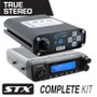 Rugged Radios MCK-STX-2P-M1 - STX STEREO Complete Master Comm Kit w/ Intercom - 2-Way Radio M1 VHF Business Band
