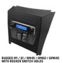 Rugged Radios MT-KRX-MM-RS - Kawasaki KRX Multi-Mount Kit - Rugged M1/G1/RM45/RM60/GMR45 w/Switch Holes
